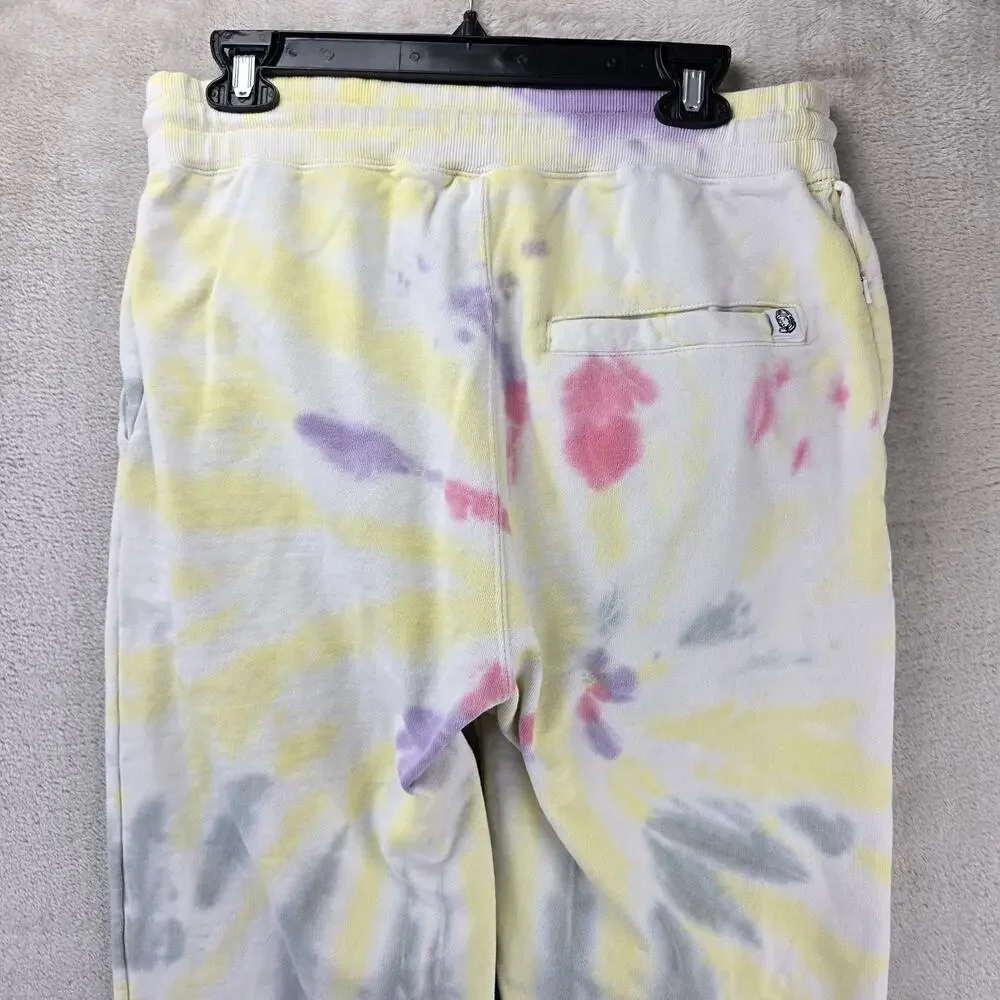 Billionaire Boys Club BBC Time Warp Astronaut Jogger Sweatpants Medium Tie Dye